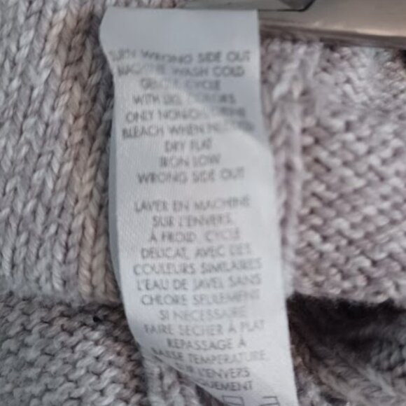 CALVIN KLEIN Zip-Up Cardigan - Size Large - Picture 7 of 7